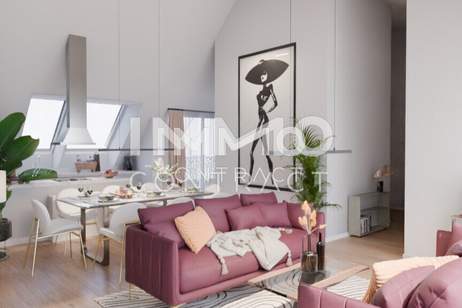 Außergewöhnliche Architektur im Neubau mit hohen Decken! 2 Terrassen auf Wohnebene! Provisionsfrei, Wohnung-kauf, 376.200,€, 1030 Wien 3., Landstraße