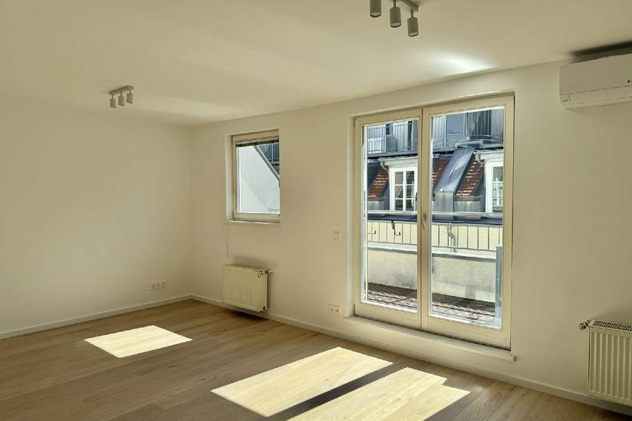 2- Zimmer Dachgeschoßtraum in 1050 Wien, Wohnung-kauf, 465.000,€, 1050 Wien 5., Margareten
