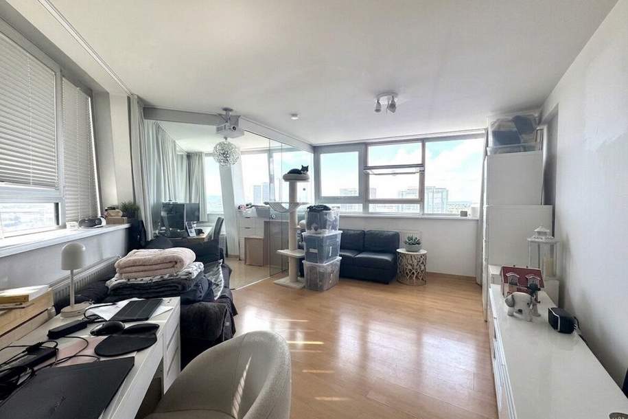 Familienwohnung im 9. Stock beim Gasometer, Wohnung-miete, 1.990,00,€, 1030 Wien 3., Landstraße