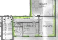 Gemütliche und sehr gepflegte 2-Zimmer-Wohnung in Ternitz!