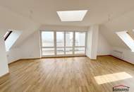Schöne Dachgeschoßmaisonette mit Terrasse und Wienblick und 2 Garagenplätzen (Stapelparker) (Mietbeginn 01.08.2026)