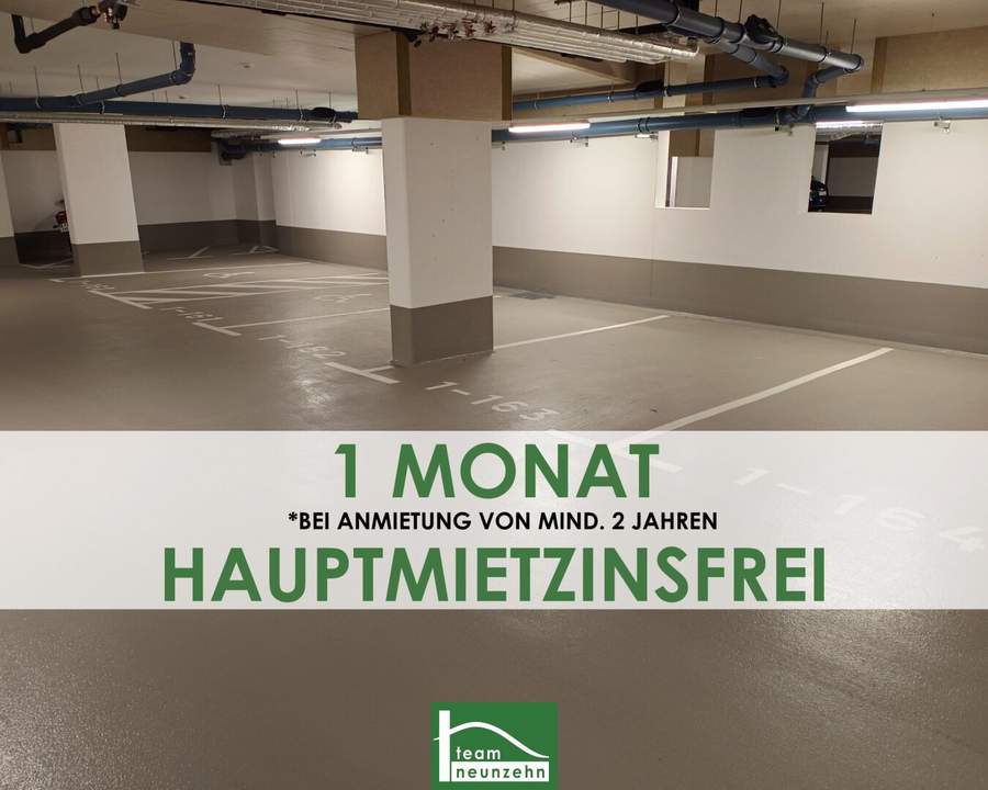 Unbesorgt parken - großzügiger PKW Tiefgaragenstellplatz im Steingötterhof nahe Traisenpark - JETZT ANFRAGEN