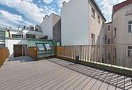 SONNIGES DACHJUWEL mit 2 Terrassen! Hofseitiger 2-Zimmer-Erstbezug nächst Naschmarkt