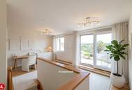 Wohnen auf zwei Ebenen | großzügige Maisonette mit zwei Freiflächen in Schwechat