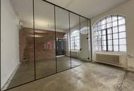 Modernes Loft-Büro in historischer Seidenfabrik – einzigartiger Backsteincharme &amp; hochwertige Ausstattung