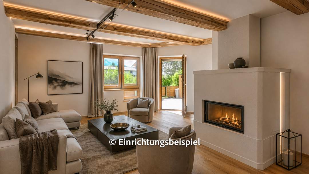 Terrassenwohnung in sonniger Ruhelage