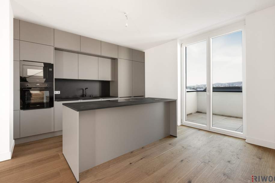 CITY VIEW &amp; STYLE II MODERNE DACHGESCHOSSWOHNUNG II PANORAMAFENSTER II TERRASSE + DACHTERRASSE MIT TRAUMBLICK II NÄHE UHLPLATZ II ANLEGERPREIS, Wohnung-kauf, 787.000,€, 1170 Wien 17., Hernals