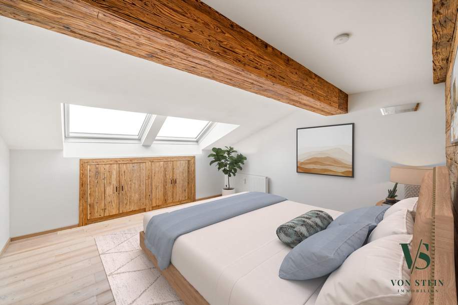 das ultimative Wohnvergnügen in Kitzbühel – modern sanierte Dachgeschosswohnung mit Balkon und Garage!, Wohnung-kauf, 1.149.000,€, 6370 Kitzbühel