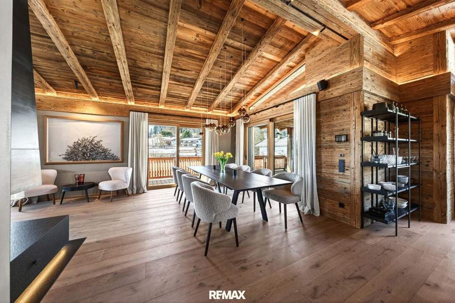 Alpiner Wohntraum: Neubau-Chalet in ruhiger Sonnenlage - Erstbezug, Haus-kauf, 4.950.000,€, 6380 Kitzbühel