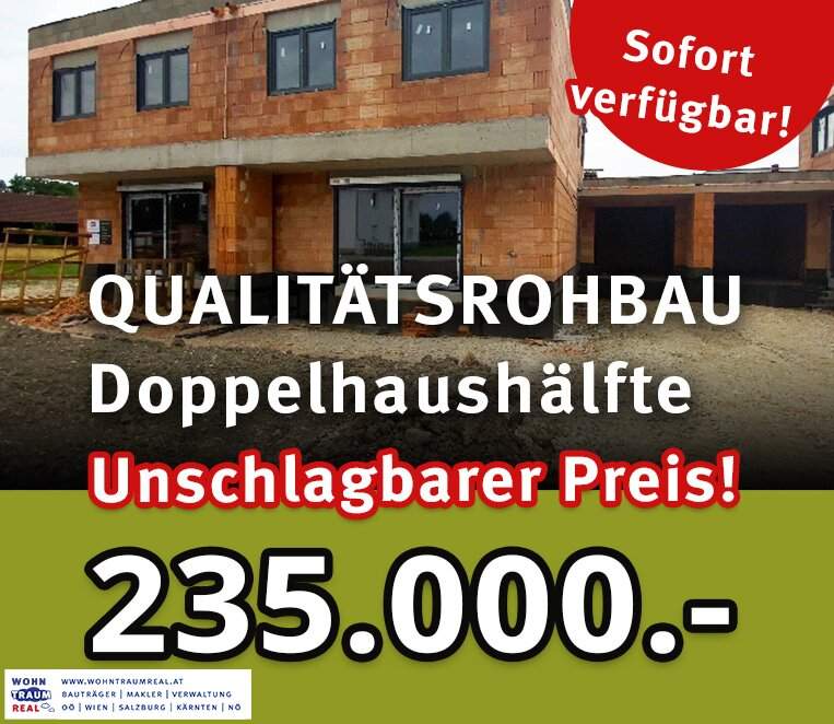 NEUER PREIS! QUALITÄTSROHBAU zum TOP-Preis oder Angebot zur Fertigstellung