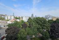 Aussicht auf Park und Skyline, direkt am Sachsenpark, letzter Liftstock, 5 Gehminuten zum Augarten