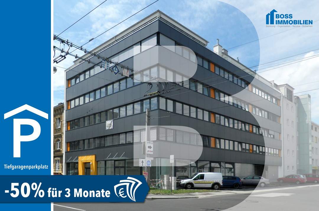 AKTION: -50% für 3 Monate! Stapelparkplätze | Hamerlingstraße 11, 4020 Linz