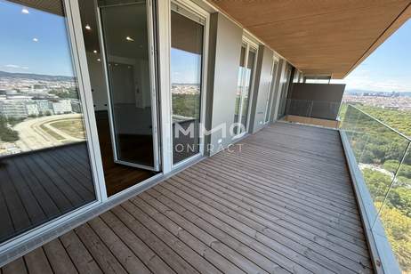 Exklusive 2-Zi-Penthouse-Wohnung mit Balkon & Traumblick in 1020 Wien – Infinity Pool + Concierge + Fitness etc. vorhanden, Wohnung-kauf, 1.690.000,€, 1020 Wien 2., Leopoldstadt