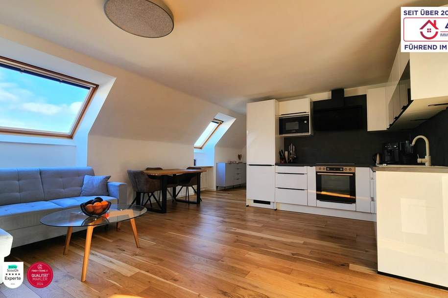 Moderner Dachgeschoss-Wohntraum mit perfekter Anbindung, Wohnung-kauf, 460.000,€, 1030 Wien 3., Landstraße