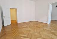 AUGARTEN-NÄHE, gepflegte 85 m² Altbau, 3 Zimmer, Extraküche, Wannenbad, Parketten, WG-geeignet, 3. Liftstock, Rembrandtstraße