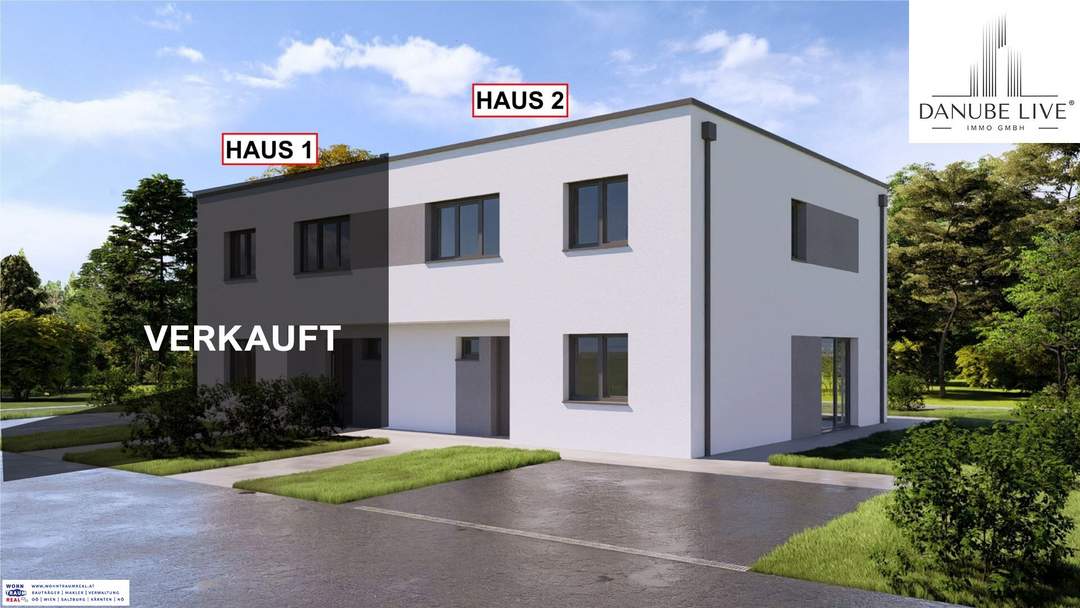 Neubau Familientraum in 4320 Perg - perfekte Wohngegend für junge Familien! ROHBAU ABGESCHLOSSEN - jetzt anfragen!