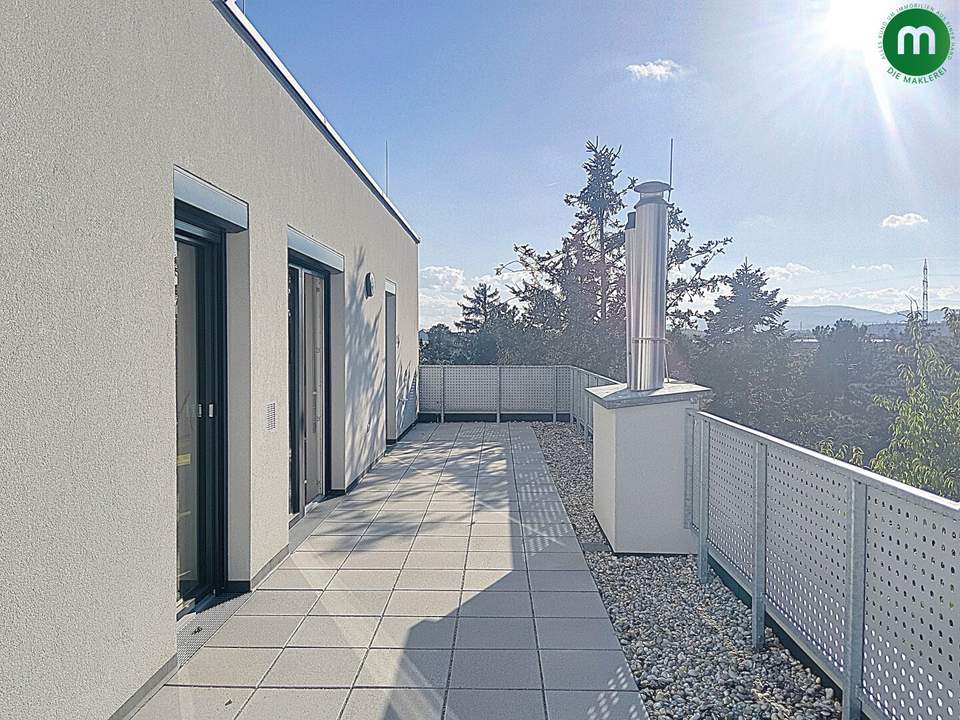 Herrlich hell und mit 49 m² Freifläche - 3 Zimmer Wohnung nahe Badner Bahn