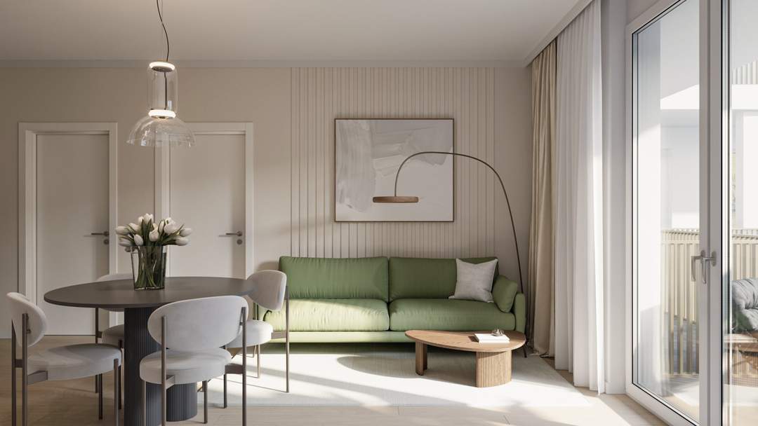 "Wohnoase Siebenbrunnengasse 44 - DACHTRAUM MIT TERRASSE UND WEITBLICK"