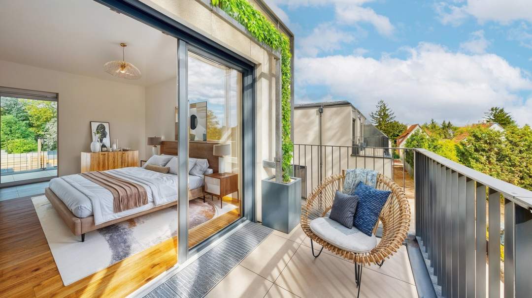 Exklusive Reihen- und Doppelhäuser am idyllischen Hunyadi Park mit Blick in den Park im ALTORT MARIA ENZERSDORF!