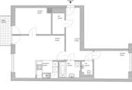 HUMBOLDTGASSE, U1 NÄHE, 76 m2 Neubau inkl. 4 m2 Loggia, Wohnküche, 2 Zimmer, Parketten, Wannenbad, 2. Liftstock