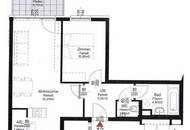 Attraktive 2-Zimmer-Wohnung mit Balkon nahe S-Bahn Jedlersdorf