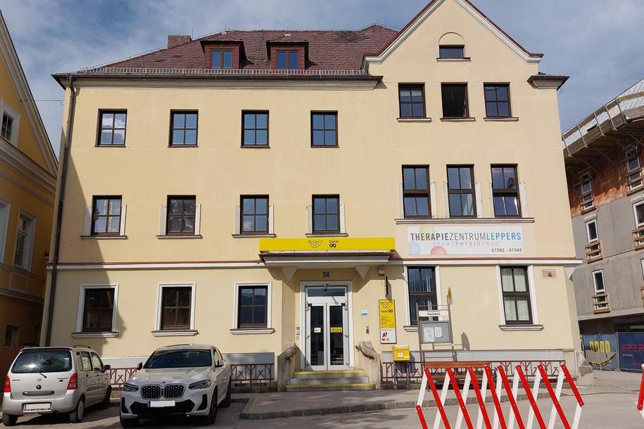 Postgebäude mit Geschäfts- Büro- und Wohnflächen, Gewerbeobjekt-kauf, 550.000,€, 4560 Kirchdorf an der Krems