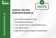 Lichtdurchflutete Wohnung mit schönem Ausblick - Neubau - inkl Einbauküche