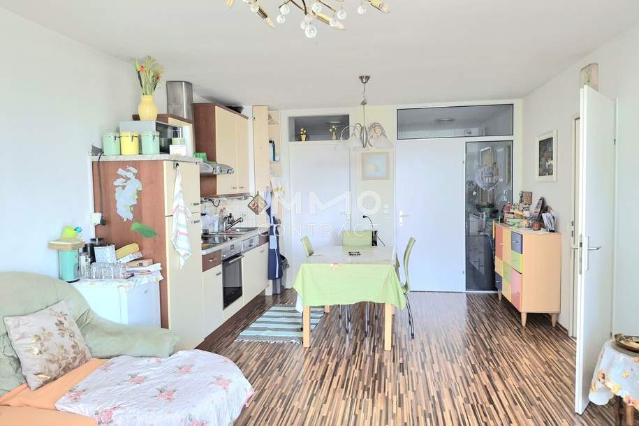 Helle 3-Zimmer-Wohnung mit wunderschönem Blick und Loggia, Wohnung-kauf, 320.000,€, 1220 Wien 22., Donaustadt