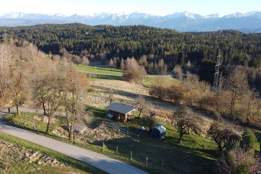 Baugrundstück mit landwirtschaftlicher Fläche in ABSOLUTER RUHELAGE., Grund und Boden-kauf, 327.000,€, 9220 Villach Land