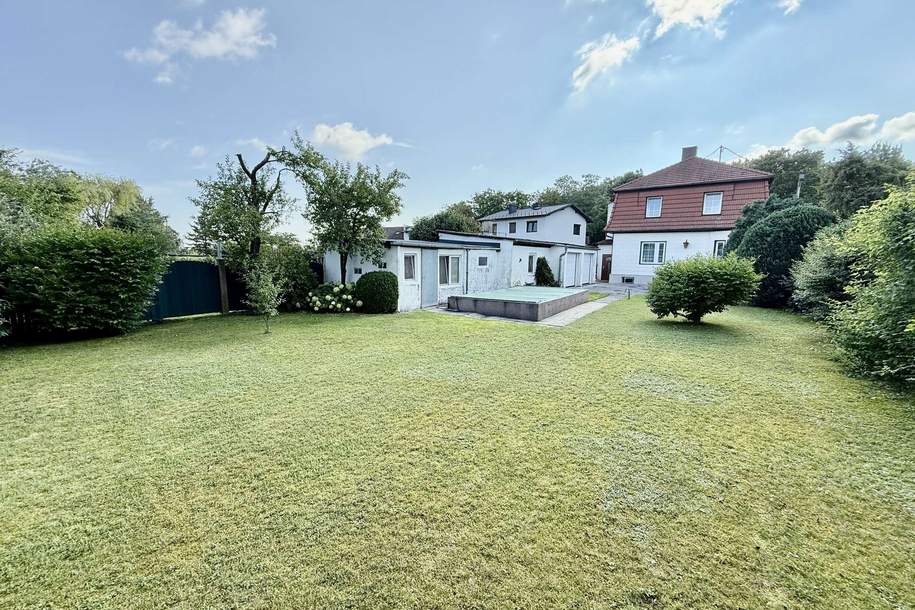 Einfamilienhaus mit Garten und Pool in Ruhiger Wohnsiedlung, direkt bei St.Pölten!, Haus-kauf, 449.000,€, 3105 Sankt Pölten(Stadt)