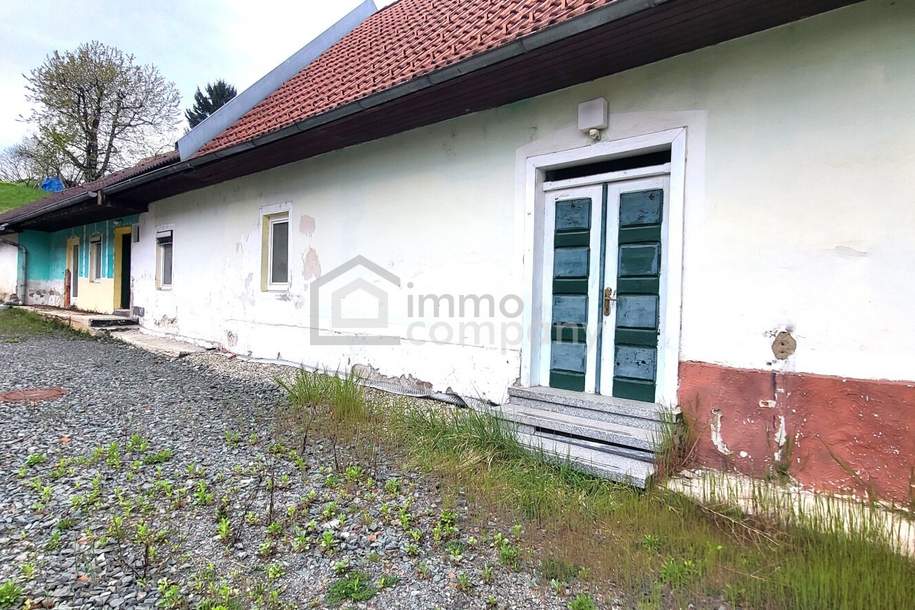 Charmantes Sanierungsobjekt mit großem Grundstück im Herzen von Preding, Haus-kauf, 130.000,€, 8504 Deutschlandsberg