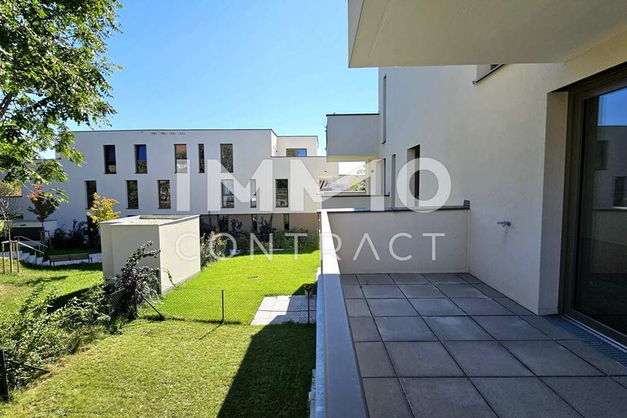 Provisionsfrei! Moderne 3-Zimmer-Wohnung mit 12m2 Balkon in Ruhelage und Blick ins Grüne, Wohnung-kauf, 441.500,€, 2333 Bruck an der Leitha