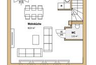 Blick auf AKH, Rathaus und Stephansdom | DG-Wohnung | 1090 - A\\