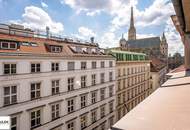 Rotenturmstraße: Repräsentative Altbau-Büroetage (415 m²) mit 14 Räumen & Klimaanlage nahe Stephansplatz