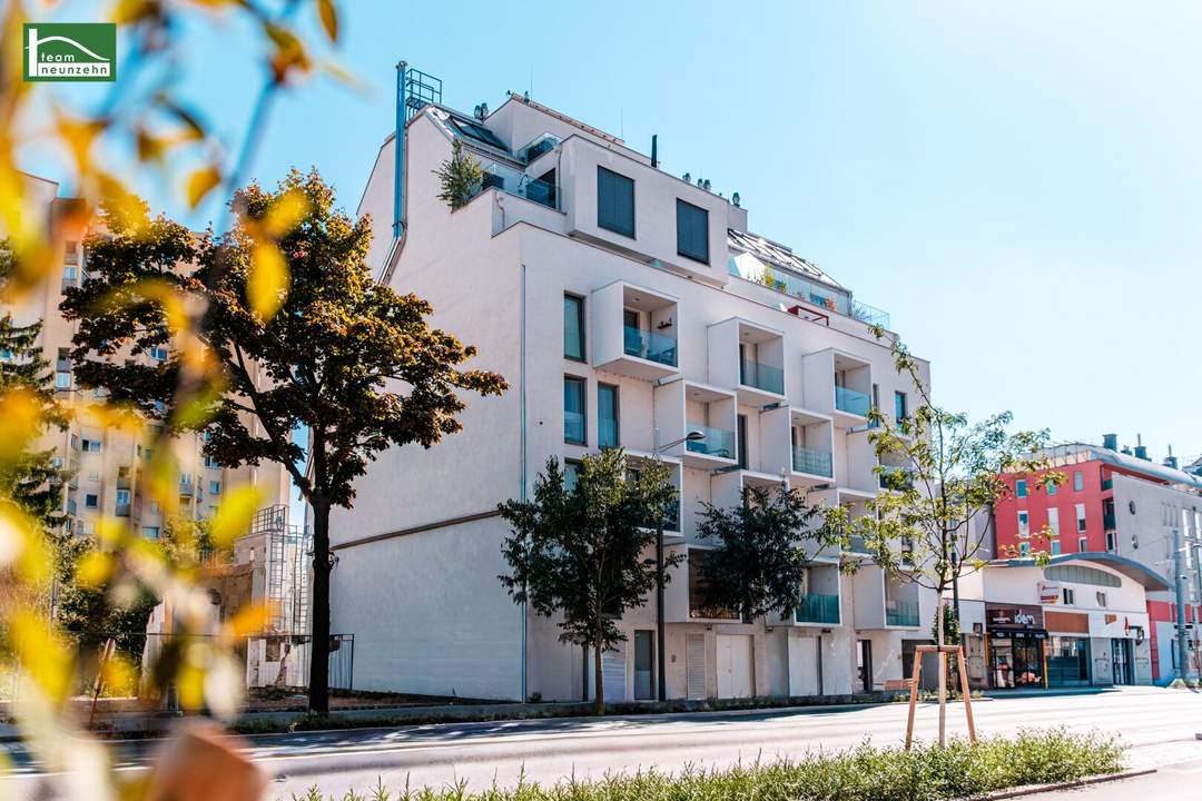 Eigengrund in Bestlage: Begehrte Wohnung inkl. Küche beim Donauzentrum / U-Bahn U1 (Neubau 2018) - 10 U-Bahn-min zum Stepahnsplatz - JETZT ANFRAGEN