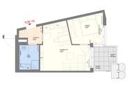 Innenhoflage, großer Balkon und Grünblick - 5.OG