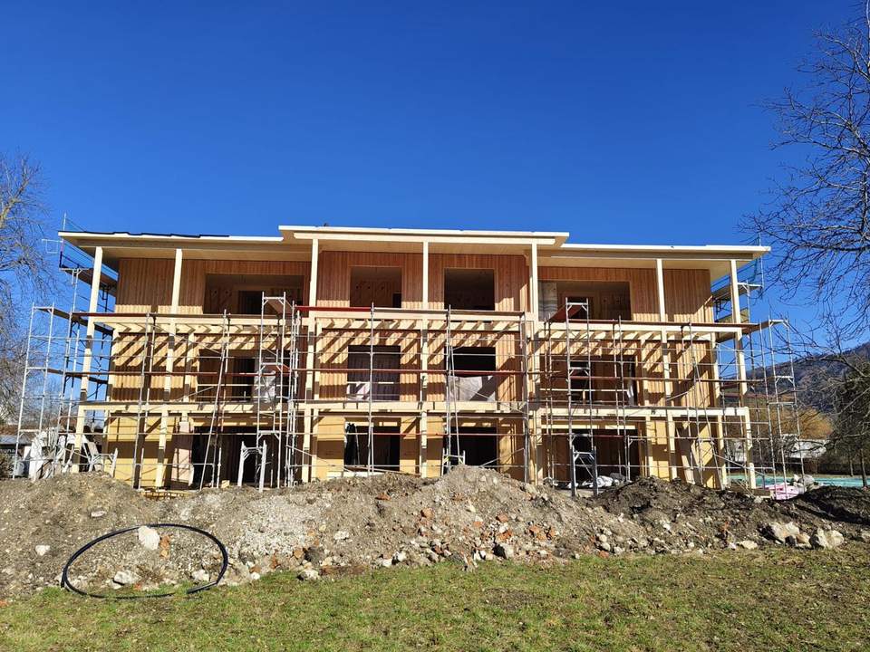 Rohbau schauen?! Serafin-Wohnen in Micheldorf Top 1-9