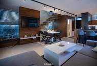 Luxuriöses, modernes Haus im Kleingarten auf 3 Ebenen