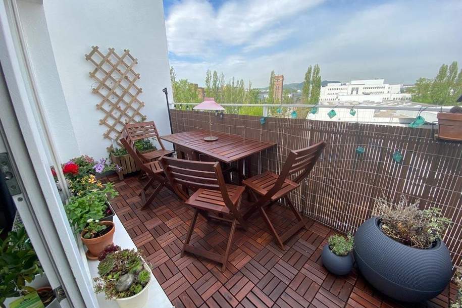 Lichtdurchflutete Dachgeschoßwohnung ohne Dachschrägen!!!, Wohnung-kauf, 237.000,€, 1210 Wien 21., Floridsdorf