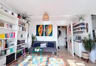 Linz/Stadt: Dachgeschosswohnung (2 Zimmer) mit herrlichem Fernblick in der Schubertstraße