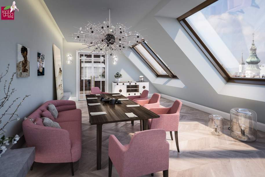 Exklusives Penthouse mit 362m² Wohnfläche und 2 Terrassen in Toplage - Luxus pur in 1010 Wien!, Wohnung-kauf, 15.900.000,€, 1010 Wien 1., Innere Stadt
