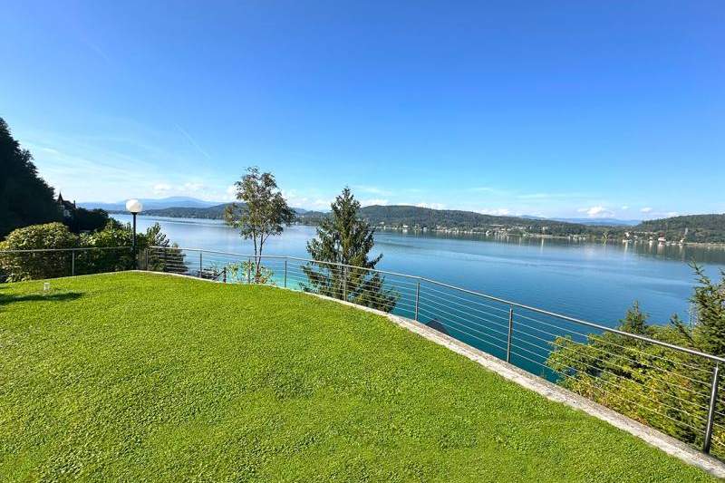 Stilvolle Seeblick - Villa mit spektakulärem Panorama, Haus-kauf, 2.750.000,€, 9081 Klagenfurt Land