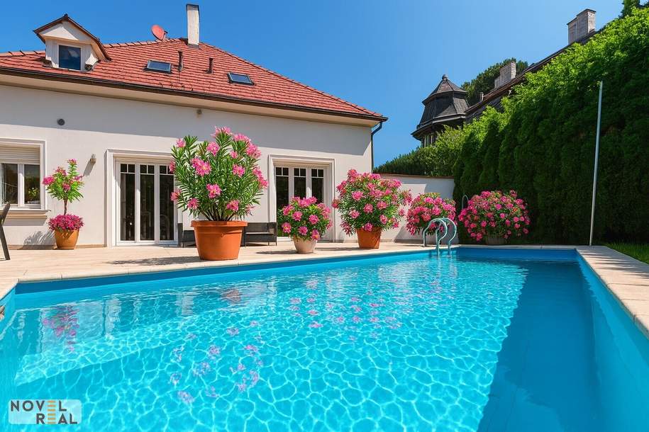 Exklusive Villa mit privatem Pool und idyllischem Garten in Toplage von Wien-Hietzing!, Haus-kauf, 2.450.000,€, 1130 Wien 13., Hietzing