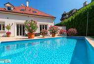 Exklusive Villa mit privatem Pool und idyllischem Garten in Toplage von Wien-Hietzing!