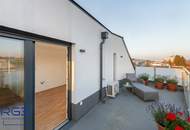 Weitblick DG-Wohnung in 1220 Wien: Erstbezug mit 4 Terrassen.