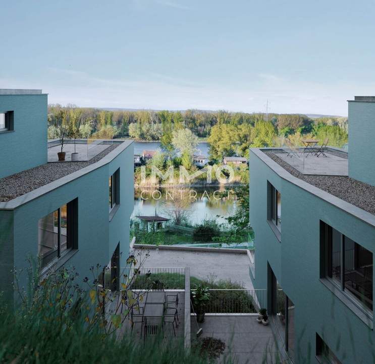 Wohnen am Rand der Stadt – moderne Neubau-Doppelhaushälfte in naturnaher Umgebung