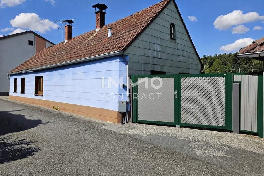 Kleines Haus mit großem Grund (Nähe 3812 Groß-Siegharts), Haus-kauf, 79.000,€, 3813 Waidhofen an der Thaya
