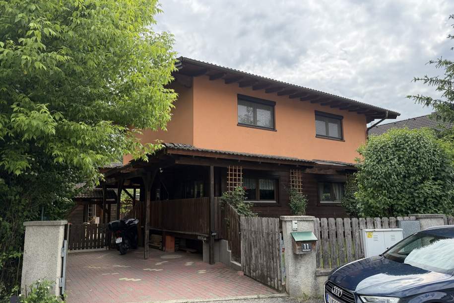 Charmantes Familienhaus mit Pool, Gartenhaus &amp; Niedrigenergie-Aufstockung in ruhiger Lage, Haus-kauf, 479.000,€, 3443 Tulln