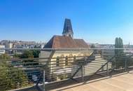 Exquisite Dachgeschosswohnung mit Terrasse und Rundumblick in Alt-Penzing