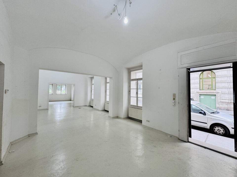 Loft-Geschäftsfläche in toller Lage Nähe Mariahilfer Straße!